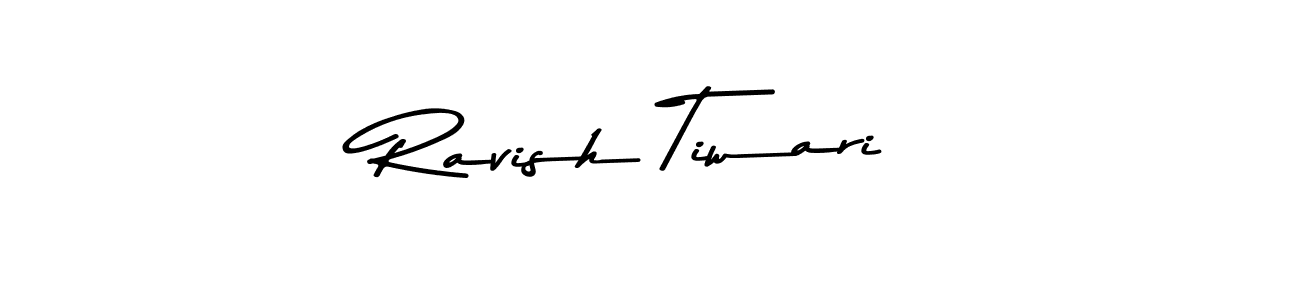 Ravish Tiwari stylish signature style. Best Handwritten Sign (Asem Kandis PERSONAL USE) for my name. Handwritten Signature Collection Ideas for my name Ravish Tiwari. Ravish Tiwari signature style 9 images and pictures png
