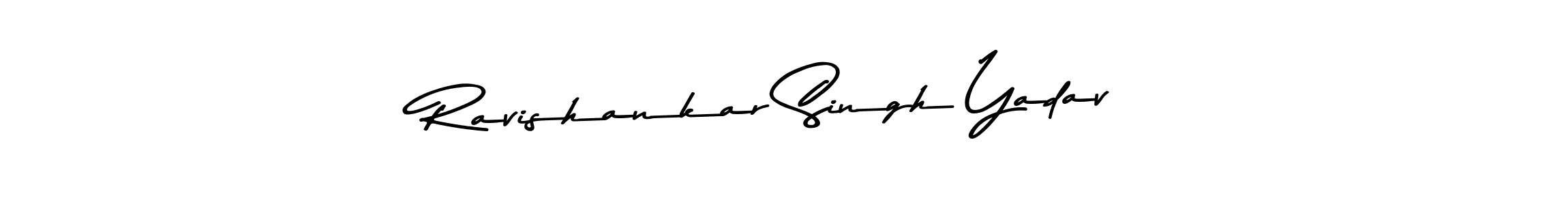 The best way (Asem Kandis PERSONAL USE) to make a short signature is to pick only two or three words in your name. The name Ravishankar Singh Yadav include a total of six letters. For converting this name. Ravishankar Singh Yadav signature style 9 images and pictures png