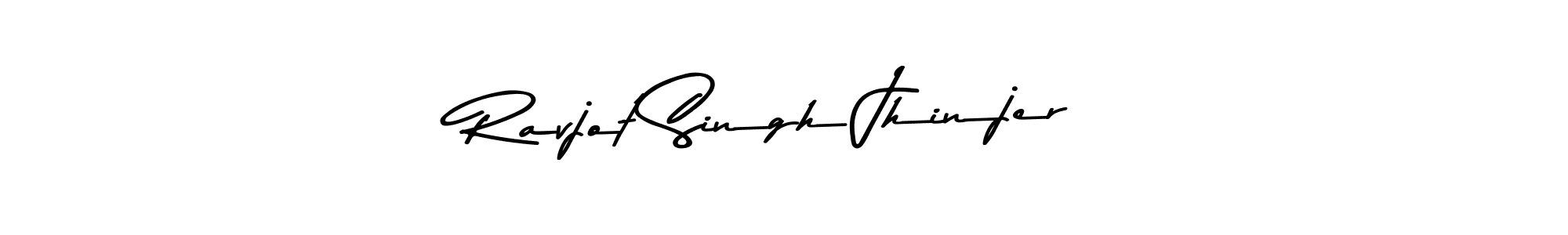 The best way (Asem Kandis PERSONAL USE) to make a short signature is to pick only two or three words in your name. The name Ravjot Singh Jhinjer include a total of six letters. For converting this name. Ravjot Singh Jhinjer signature style 9 images and pictures png