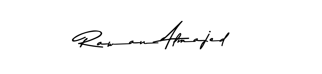 How to make Rawan Almajed signature? Asem Kandis PERSONAL USE is a professional autograph style. Create handwritten signature for Rawan Almajed name. Rawan Almajed signature style 9 images and pictures png
