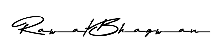 Generate high-definition signature styles for Rawat Bhagwan. The Asem Kandis PERSONAL USE typeface ensures crisp legibility and sophisticated design. Rawat Bhagwan signature style 9 images and pictures png