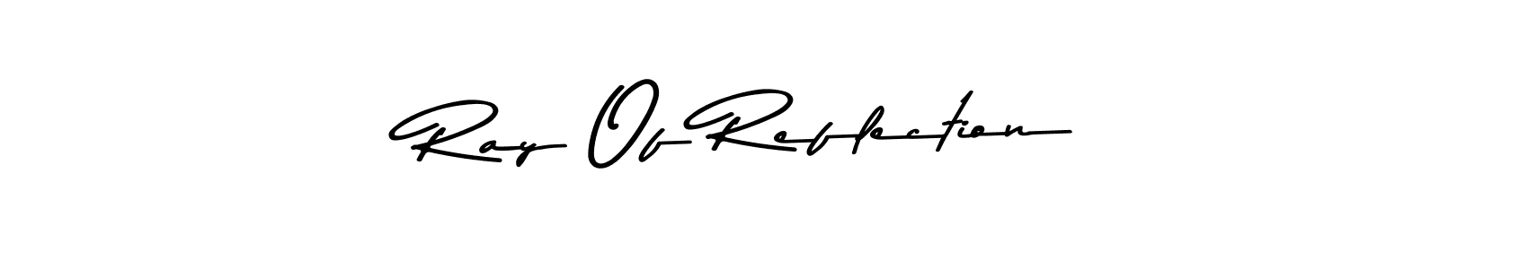 How to make Ray Of Reflection name signature. Use Asem Kandis PERSONAL USE style for creating short signs online. This is the latest handwritten sign. Ray Of Reflection signature style 9 images and pictures png