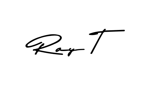 This is the best signature style for the Ray T name. Also you like these signature font (Asem Kandis PERSONAL USE). Mix name signature. Ray T signature style 9 images and pictures png
