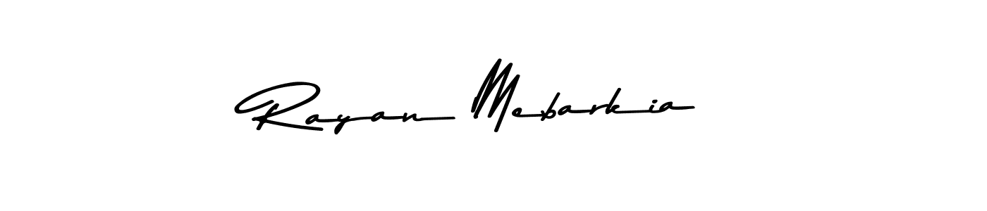 if you are searching for the best signature style for your name Rayan Mebarkia. so please give up your signature search. here we have designed multiple signature styles  using Asem Kandis PERSONAL USE. Rayan Mebarkia signature style 9 images and pictures png