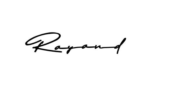 This is the best signature style for the Rayand name. Also you like these signature font (Asem Kandis PERSONAL USE). Mix name signature. Rayand signature style 9 images and pictures png