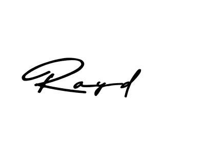 Rayd stylish signature style. Best Handwritten Sign (Asem Kandis PERSONAL USE) for my name. Handwritten Signature Collection Ideas for my name Rayd. Rayd signature style 9 images and pictures png