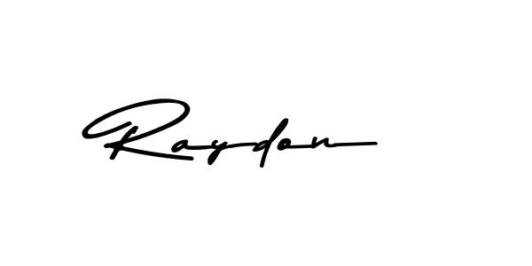 You should practise on your own different ways (Asem Kandis PERSONAL USE) to write your name (Raydon) in signature. don't let someone else do it for you. Raydon signature style 9 images and pictures png