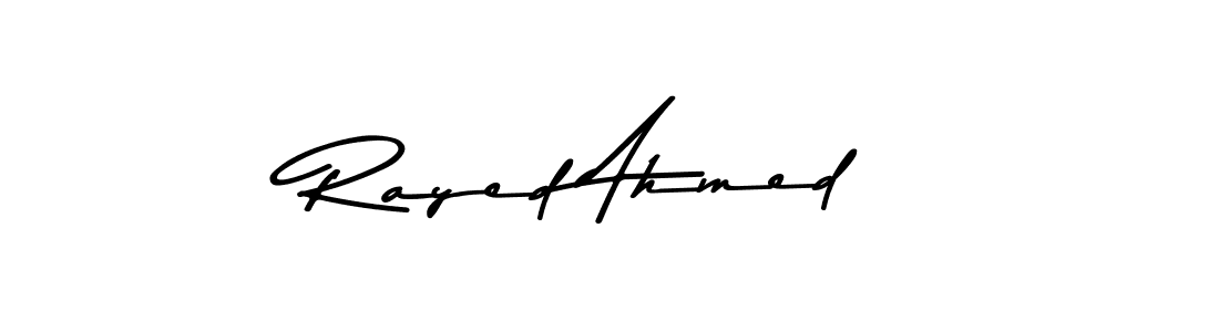 How to make Rayed Ahmed signature? Asem Kandis PERSONAL USE is a professional autograph style. Create handwritten signature for Rayed Ahmed name. Rayed Ahmed signature style 9 images and pictures png