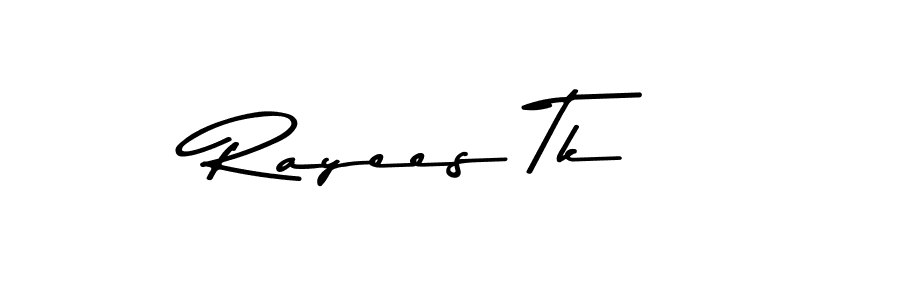 You can use this online signature creator to create a handwritten signature for the name Rayees Tk. This is the best online autograph maker. Rayees Tk signature style 9 images and pictures png