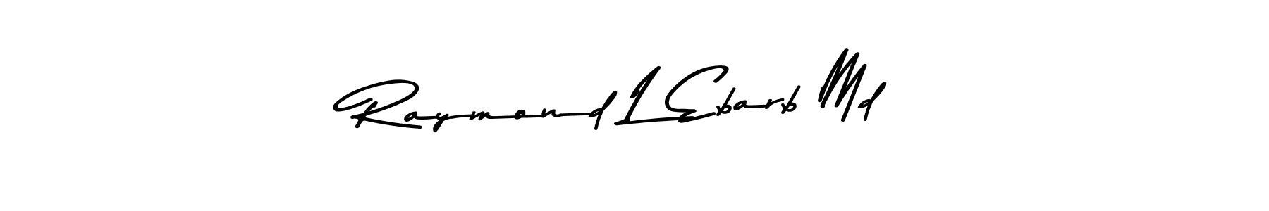 Here are the top 10 professional signature styles for the name Raymond L Ebarb Md. These are the best autograph styles you can use for your name. Raymond L Ebarb Md signature style 9 images and pictures png