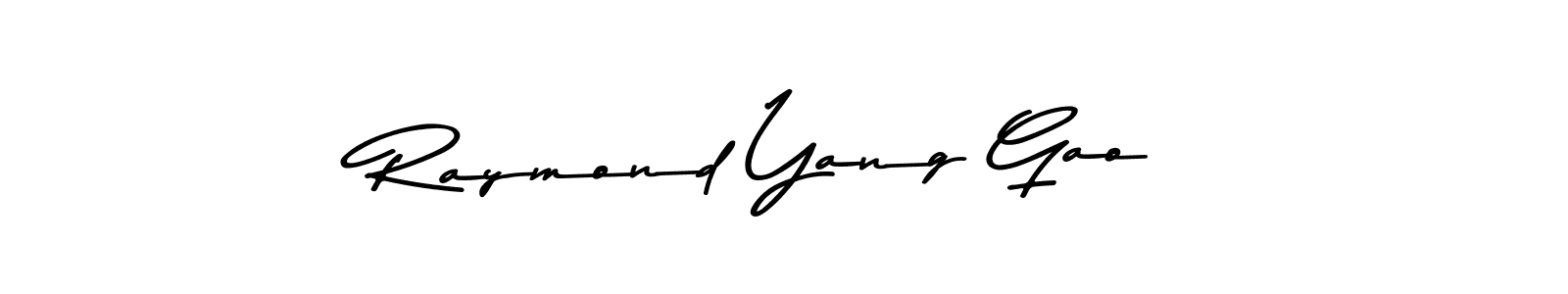 The best way (Asem Kandis PERSONAL USE) to make a short signature is to pick only two or three words in your name. The name Raymond Yang Gao include a total of six letters. For converting this name. Raymond Yang Gao signature style 9 images and pictures png