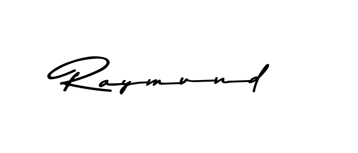Create a beautiful signature design for name Raymund. With this signature (Asem Kandis PERSONAL USE) fonts, you can make a handwritten signature for free. Raymund signature style 9 images and pictures png