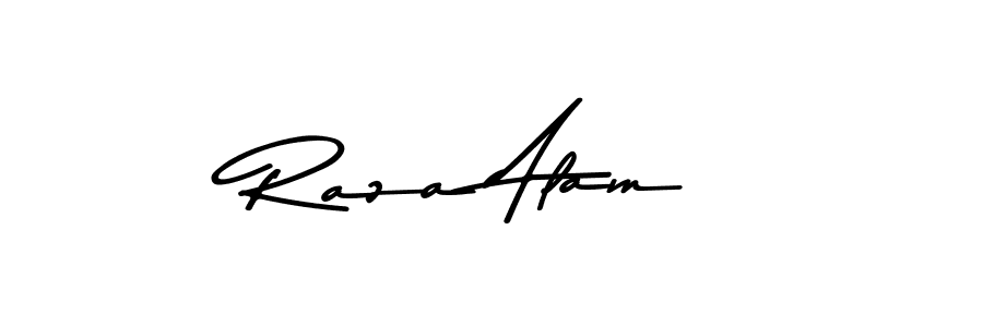 You should practise on your own different ways (Asem Kandis PERSONAL USE) to write your name (Raza Alam) in signature. don't let someone else do it for you. Raza Alam signature style 9 images and pictures png