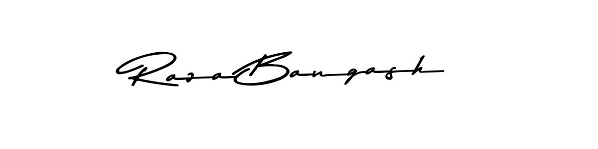 Similarly Asem Kandis PERSONAL USE is the best handwritten signature design. Signature creator online .You can use it as an online autograph creator for name Raza Bangash. Raza Bangash signature style 9 images and pictures png
