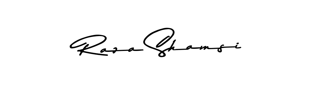 Also we have Raza Shamsi name is the best signature style. Create professional handwritten signature collection using Asem Kandis PERSONAL USE autograph style. Raza Shamsi signature style 9 images and pictures png