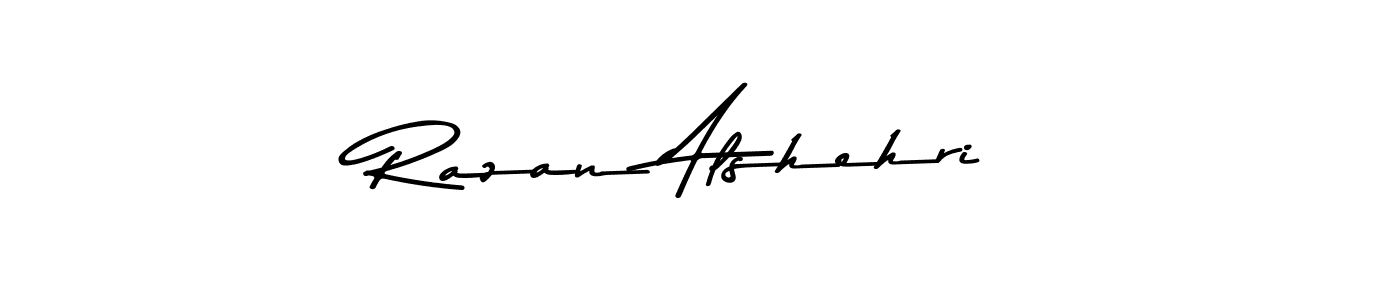 Also You can easily find your signature by using the search form. We will create Razan Alshehri name handwritten signature images for you free of cost using Asem Kandis PERSONAL USE sign style. Razan Alshehri signature style 9 images and pictures png
