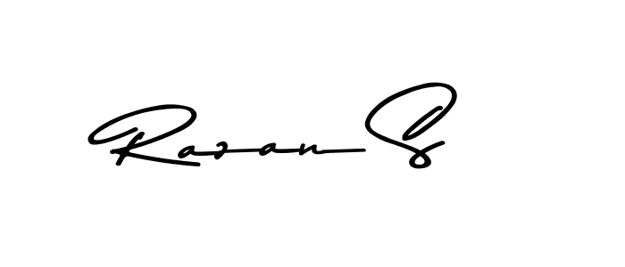 Similarly Asem Kandis PERSONAL USE is the best handwritten signature design. Signature creator online .You can use it as an online autograph creator for name Razan S. Razan S signature style 9 images and pictures png