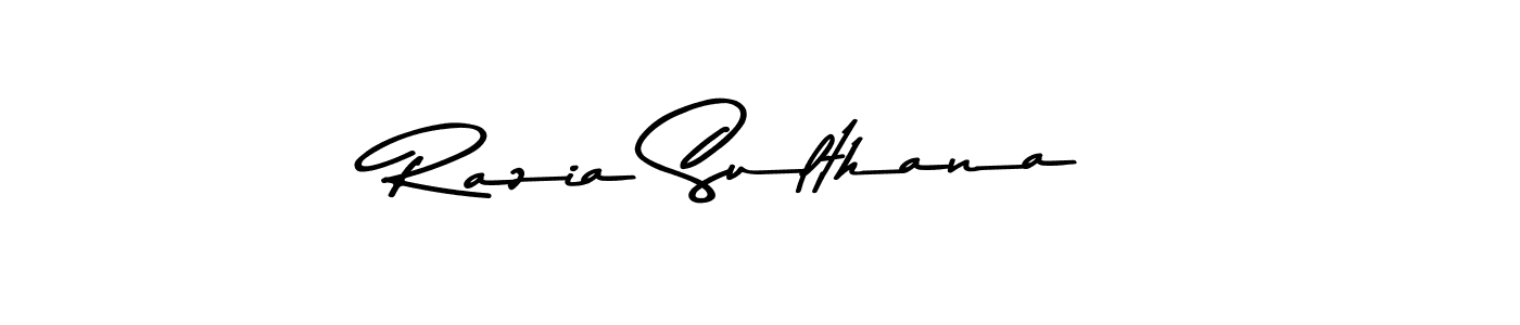 Razia Sulthana stylish signature style. Best Handwritten Sign (Asem Kandis PERSONAL USE) for my name. Handwritten Signature Collection Ideas for my name Razia Sulthana. Razia Sulthana signature style 9 images and pictures png