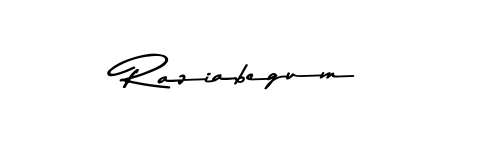 Raziabegum stylish signature style. Best Handwritten Sign (Asem Kandis PERSONAL USE) for my name. Handwritten Signature Collection Ideas for my name Raziabegum. Raziabegum signature style 9 images and pictures png