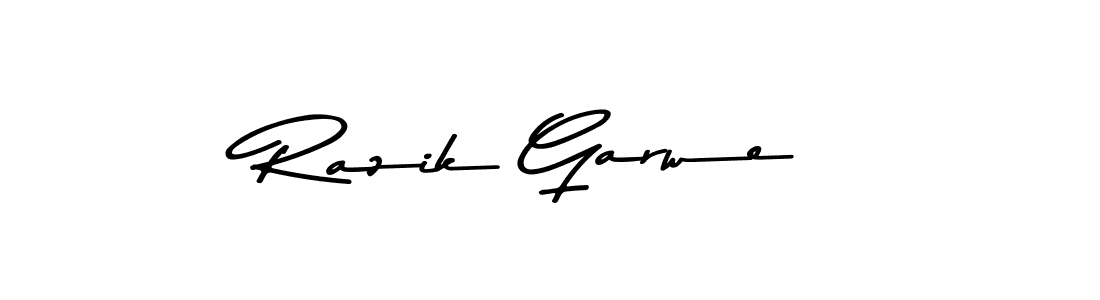 Here are the top 10 professional signature styles for the name Razik Garwe. These are the best autograph styles you can use for your name. Razik Garwe signature style 9 images and pictures png