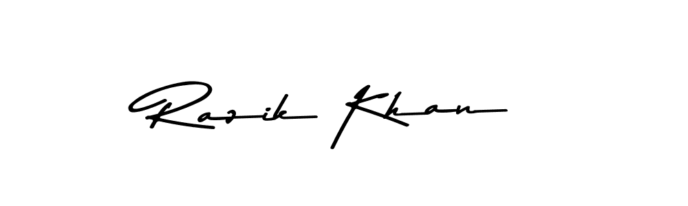 You can use this online signature creator to create a handwritten signature for the name Razik Khan. This is the best online autograph maker. Razik Khan signature style 9 images and pictures png