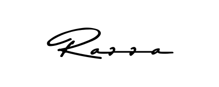 A dynamic signature style for Razza using Asem Kandis PERSONAL USE script. Designed to look authentic, handwritten, and professional. Razza signature style 9 images and pictures png