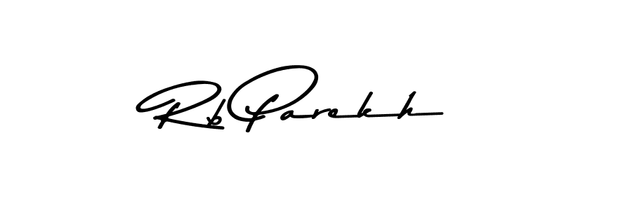 Design your own signature with our free online signature maker. With this signature software, you can create a handwritten (Asem Kandis PERSONAL USE) signature for name Rb Parekh. Rb Parekh signature style 9 images and pictures png