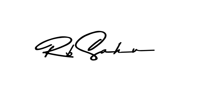 Also You can easily find your signature by using the search form. We will create Rb Sahu name handwritten signature images for you free of cost using Asem Kandis PERSONAL USE sign style. Rb Sahu signature style 9 images and pictures png