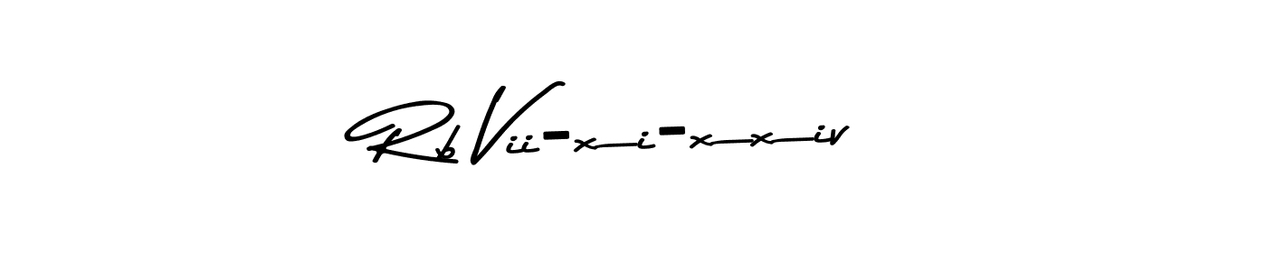 How to make Rb Vii-xi-xxiv signature? Asem Kandis PERSONAL USE is a professional autograph style. Create handwritten signature for Rb Vii-xi-xxiv name. Rb Vii-xi-xxiv signature style 9 images and pictures png