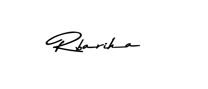 Also we have Rbariha name is the best signature style. Create professional handwritten signature collection using Asem Kandis PERSONAL USE autograph style. Rbariha signature style 9 images and pictures png