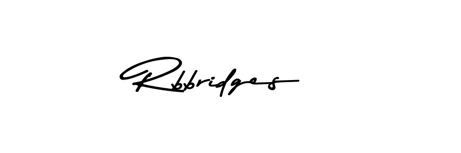 Make a beautiful signature design for name Rbbridges. With this signature (Asem Kandis PERSONAL USE) style, you can create a handwritten signature for free. Rbbridges signature style 9 images and pictures png