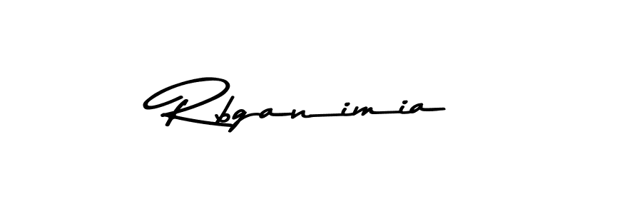 Use a signature maker to create a handwritten signature online. With this signature software, you can design (Asem Kandis PERSONAL USE) your own signature for name Rbganimia. Rbganimia signature style 9 images and pictures png