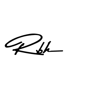 How to make Rbh signature? Asem Kandis PERSONAL USE is a professional autograph style. Create handwritten signature for Rbh name. Rbh signature style 9 images and pictures png