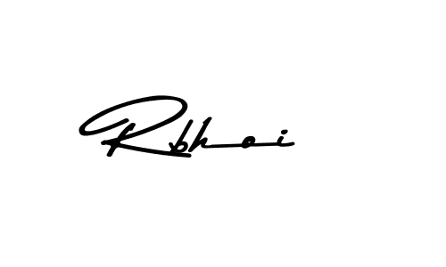 You should practise on your own different ways (Asem Kandis PERSONAL USE) to write your name (Rbhoi) in signature. don't let someone else do it for you. Rbhoi signature style 9 images and pictures png