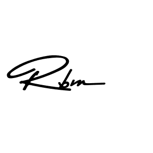 Use a signature maker to create a handwritten signature online. With this signature software, you can design (Asem Kandis PERSONAL USE) your own signature for name Rbm. Rbm signature style 9 images and pictures png