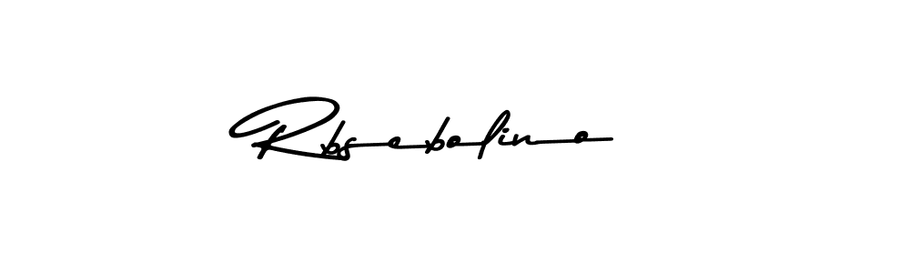 Similarly Asem Kandis PERSONAL USE is the best handwritten signature design. Signature creator online .You can use it as an online autograph creator for name Rbsebolino. Rbsebolino signature style 9 images and pictures png