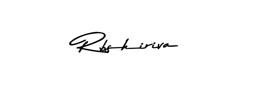Design your own signature with our free online signature maker. With this signature software, you can create a handwritten (Asem Kandis PERSONAL USE) signature for name Rbshiriva. Rbshiriva signature style 9 images and pictures png