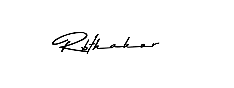 Also we have Rbthakor name is the best signature style. Create professional handwritten signature collection using Asem Kandis PERSONAL USE autograph style. Rbthakor signature style 9 images and pictures png