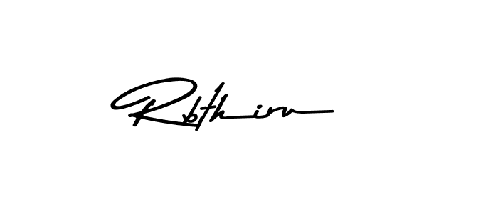 Design your own signature with our free online signature maker. With this signature software, you can create a handwritten (Asem Kandis PERSONAL USE) signature for name Rbthiru. Rbthiru signature style 9 images and pictures png