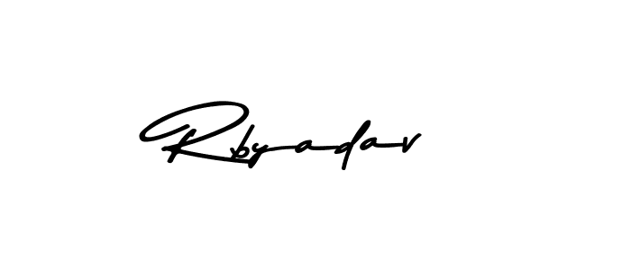 You can use this online signature creator to create a handwritten signature for the name Rbyadav. This is the best online autograph maker. Rbyadav signature style 9 images and pictures png