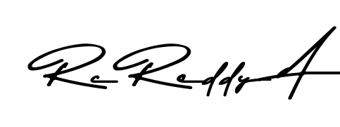 Transform the name Rc Reddy A into a signature masterpiece using Asem Kandis PERSONAL USE font. Ideal for photographers, artists, and creators looking for watermarks. Rc Reddy A signature style 9 images and pictures png