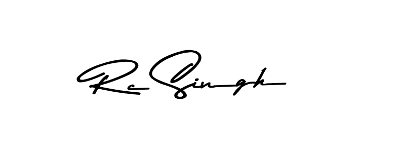 Make a beautiful signature design for name Rc Singh. Use this online signature maker to create a handwritten signature for free. Rc Singh signature style 9 images and pictures png