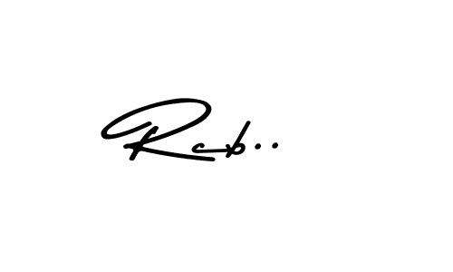 How to Draw Rcb.. signature style? Asem Kandis PERSONAL USE is a latest design signature styles for name Rcb... Rcb.. signature style 9 images and pictures png