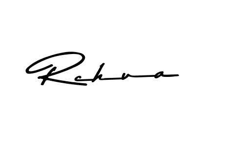 Make a beautiful signature design for name Rchua. With this signature (Asem Kandis PERSONAL USE) style, you can create a handwritten signature for free. Rchua signature style 9 images and pictures png