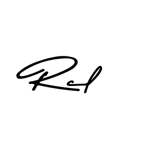 Make a beautiful signature design for name Rcl. With this signature (Asem Kandis PERSONAL USE) style, you can create a handwritten signature for free. Rcl signature style 9 images and pictures png