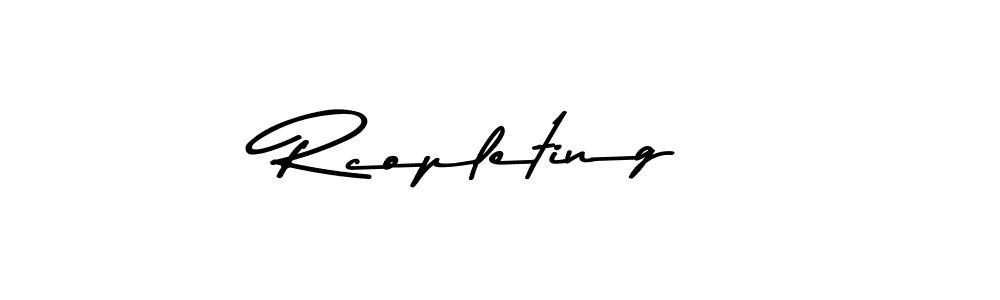 Once you've used our free online signature maker to create your best signature Asem Kandis PERSONAL USE style, it's time to enjoy all of the benefits that Rcopleting name signing documents. Rcopleting signature style 9 images and pictures png