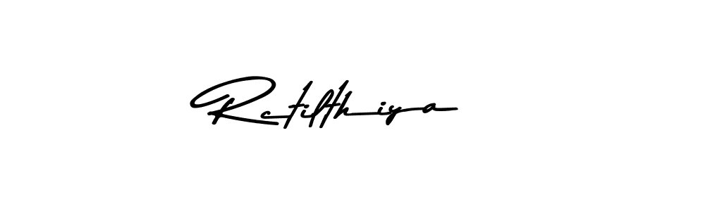 You should practise on your own different ways (Asem Kandis PERSONAL USE) to write your name (Rctilthiya) in signature. don't let someone else do it for you. Rctilthiya signature style 9 images and pictures png