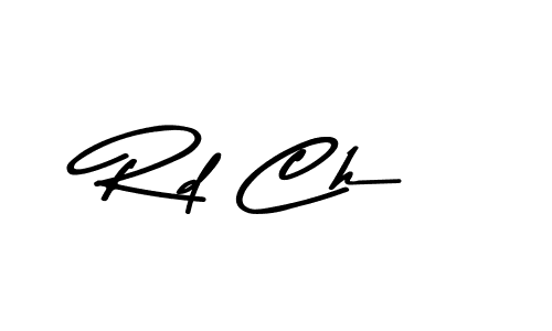 Also You can easily find your signature by using the search form. We will create Rd Ch name handwritten signature images for you free of cost using Asem Kandis PERSONAL USE sign style. Rd Ch signature style 9 images and pictures png