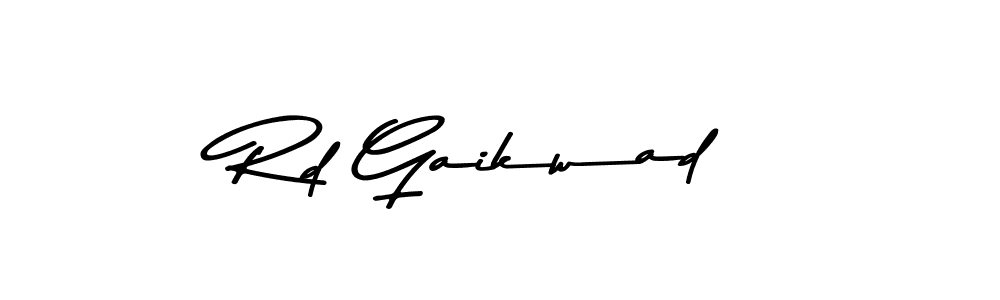 Rd Gaikwad stylish signature style. Best Handwritten Sign (Asem Kandis PERSONAL USE) for my name. Handwritten Signature Collection Ideas for my name Rd Gaikwad. Rd Gaikwad signature style 9 images and pictures png