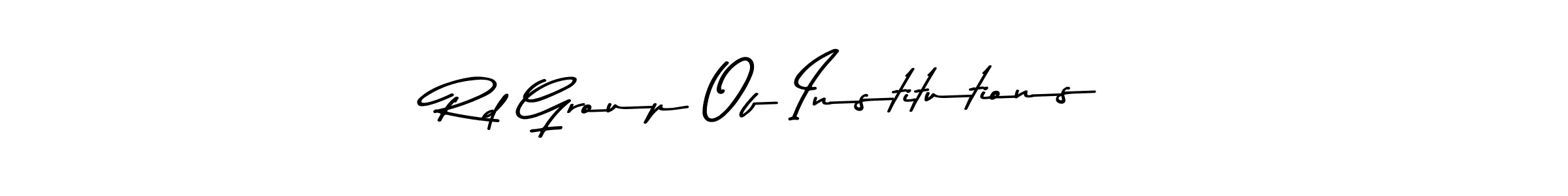 Make a beautiful signature design for name Rd Group Of Institutions. Use this online signature maker to create a handwritten signature for free. Rd Group Of Institutions signature style 9 images and pictures png